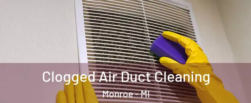  Clogged Air Duct Cleaning Monroe - MI
