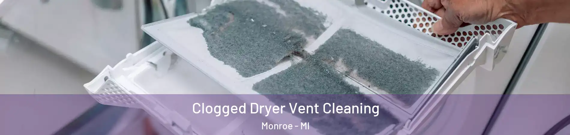  Clogged Dryer Vent Cleaning Monroe - MI