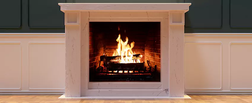 Decorative Electric Fireplace Installation in Monroe, Michigan