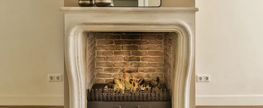 Vintage-style Fireplace Redesign in Monroe, Michigan