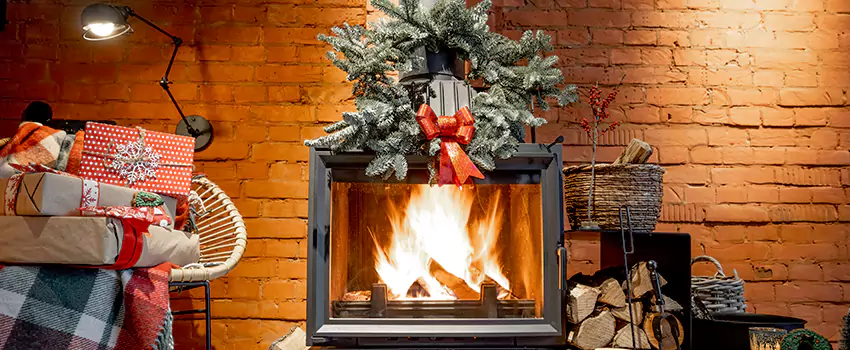 Travis Industries Linear Gas Fireplace Installation in Monroe, Michigan