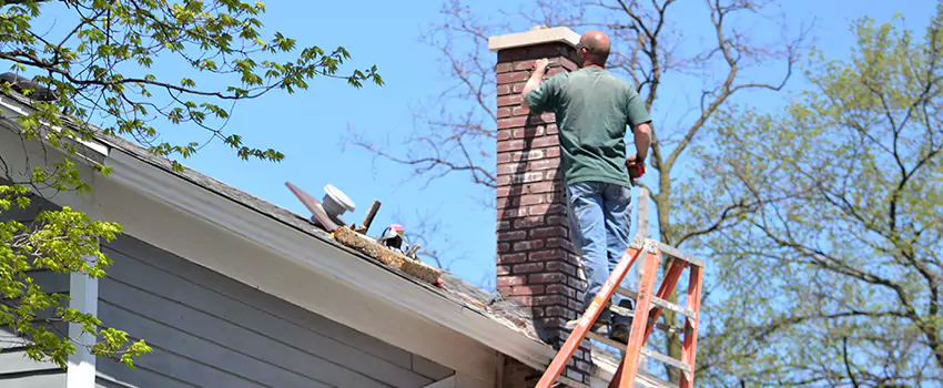 Vinyl and PVC Chimney Flashing Installation in Monroe, MI
