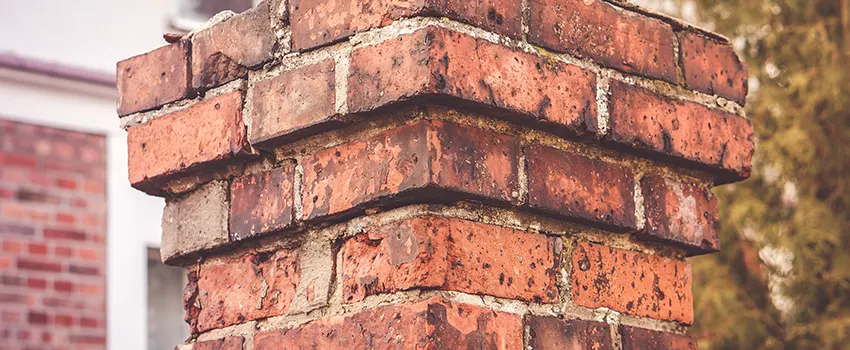 Cracked Chimney Bricks Repair Cost in Monroe, Michigan