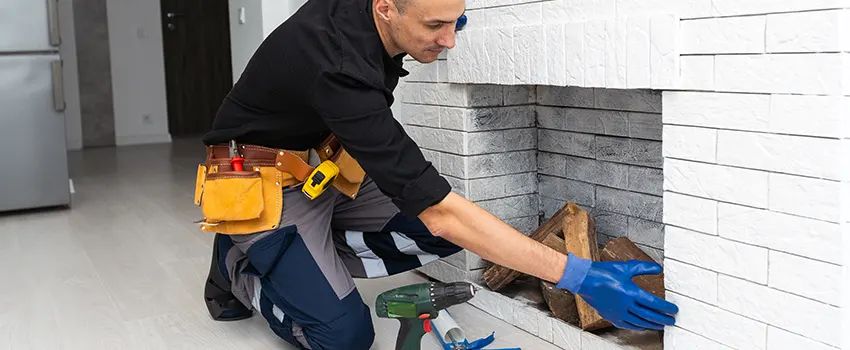 Fireplace Damaged Damper Frame Repair Services in Monroe, Michigan